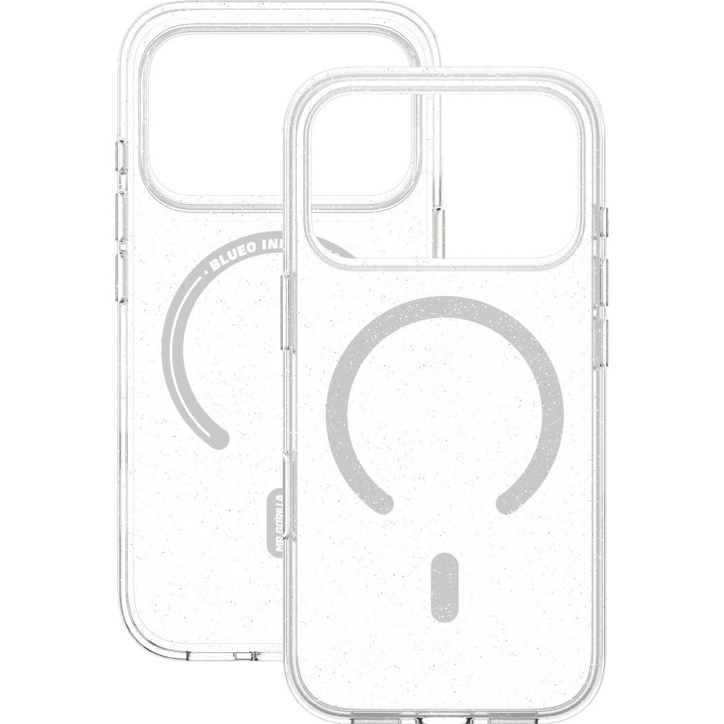 

Чохол Blueo Crystal Drop PRO Case with MagSafe для Apple iPhone 17 Pro Glitter Transparent (B41-I17PGTR(M))