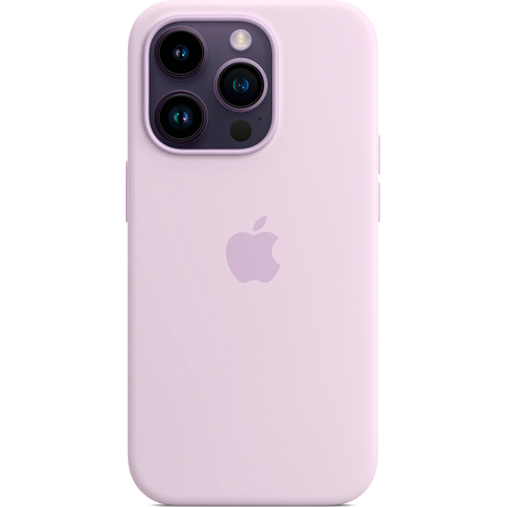 

Чохол Apple Silicone Case with MagSafe для Apple iPhone 14 Pro Lilac (MPTJ3)