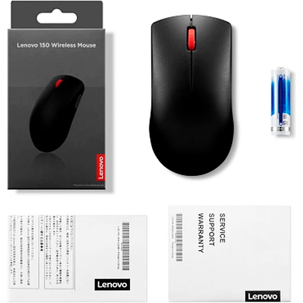 Миша Lenovo 150 Wireless Black (GY51L52638)