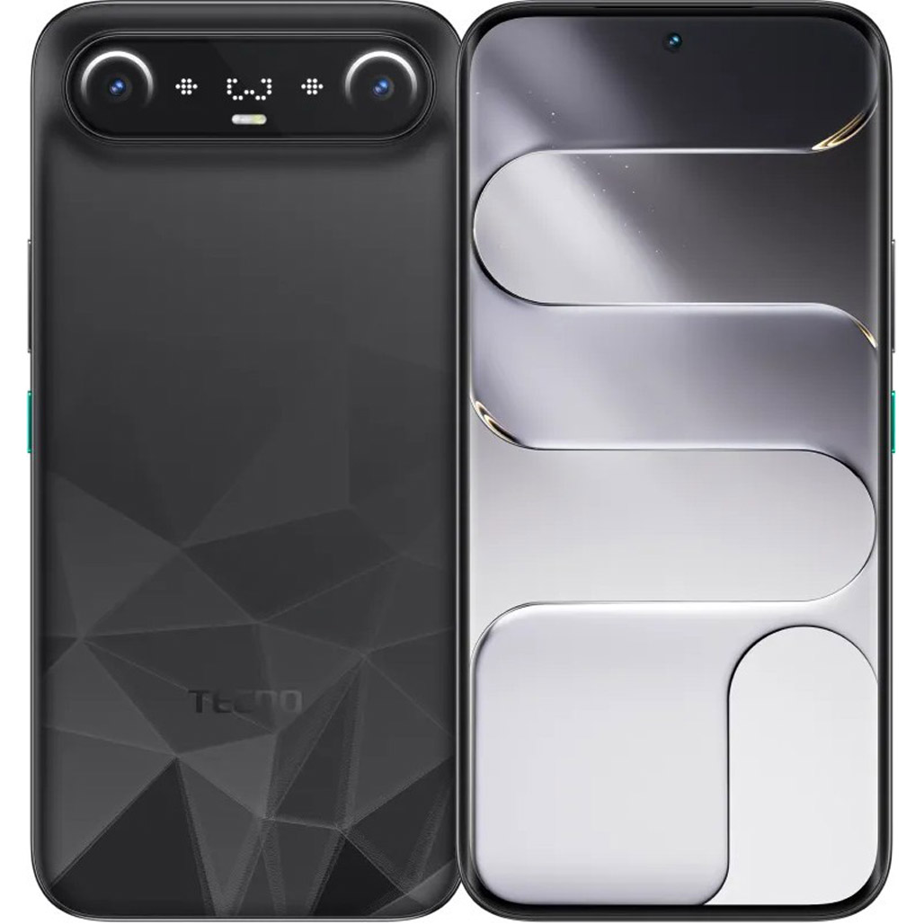 Смартфон Tecno Camon Slim 8/128GB Prism Black (4894947136023)