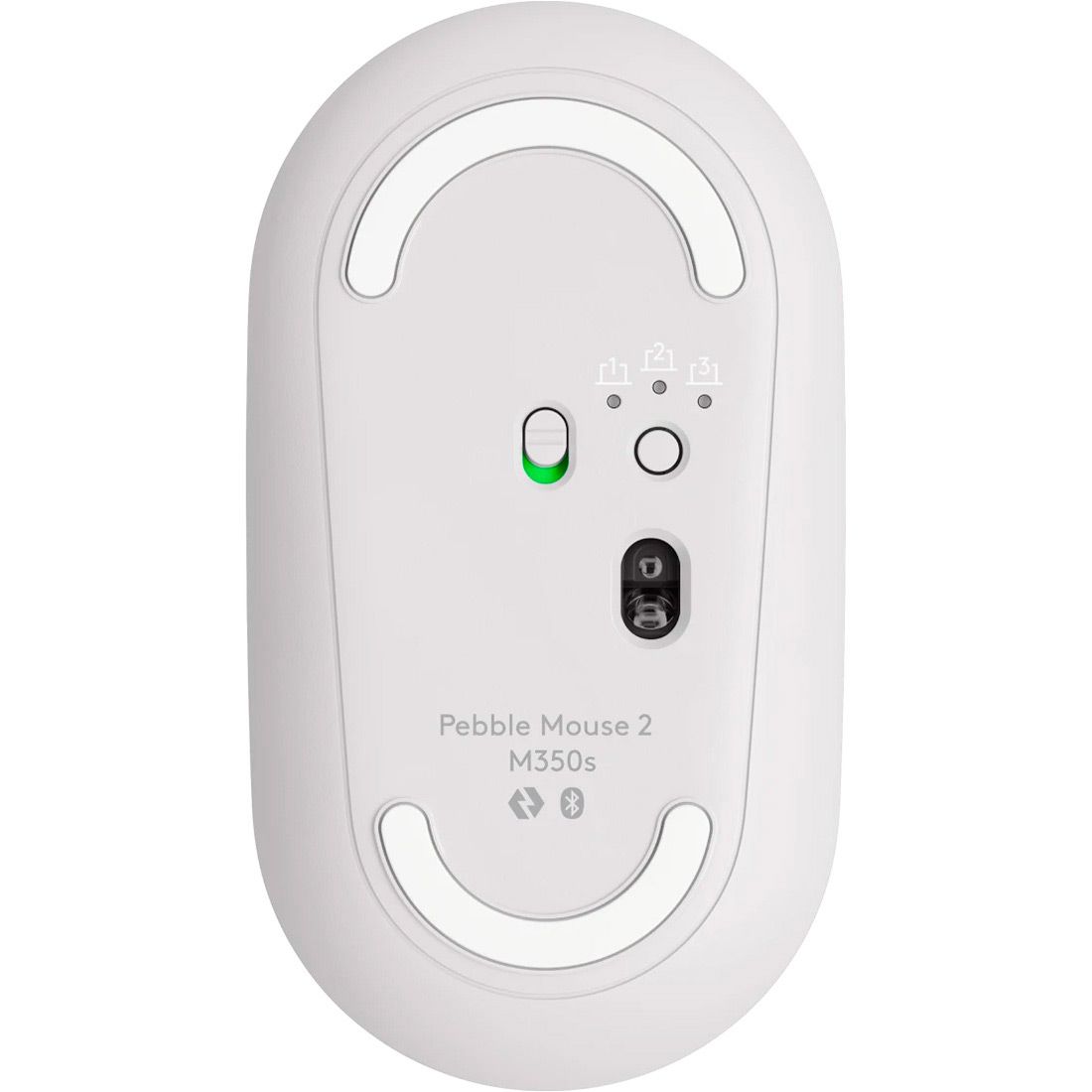 Миша Logitech Pebble Mouse 2 M350s Tonal White (910-007013)