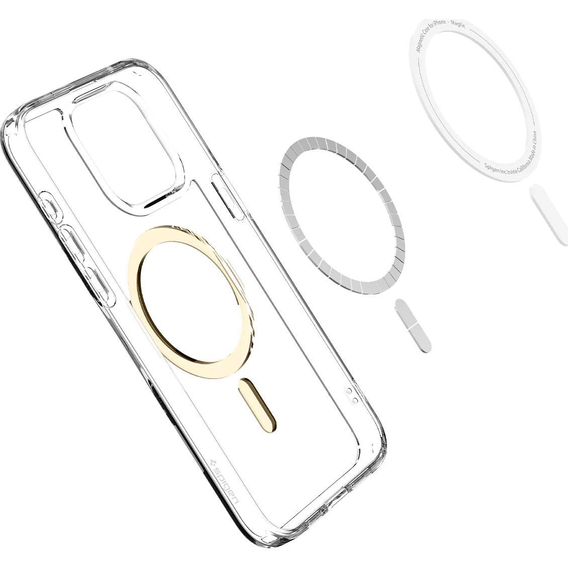 Чохол Spigen Ultra Hybrid MagSafe Case для Apple iPhone 15 Pro Gold (ACS06718)