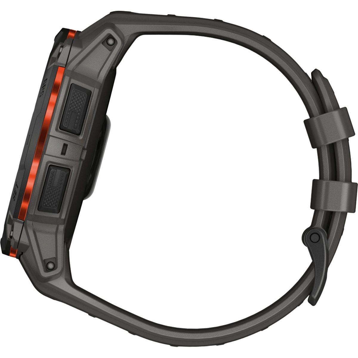 Смарт-годинник Garmin Instinct 3 50mm Solar Black with Charcoal Band (010-02935-00)