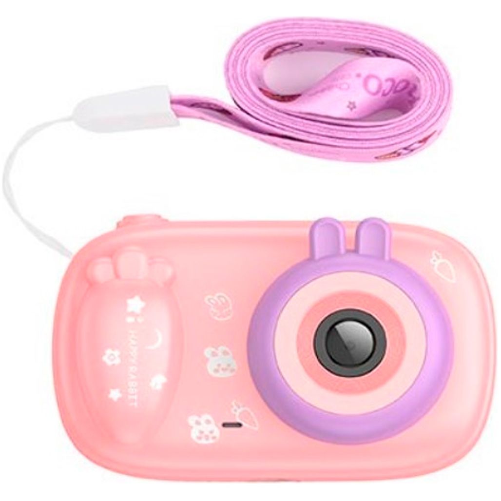 

Детская фотокамера Hoco DV205 Dual Сamera Pink