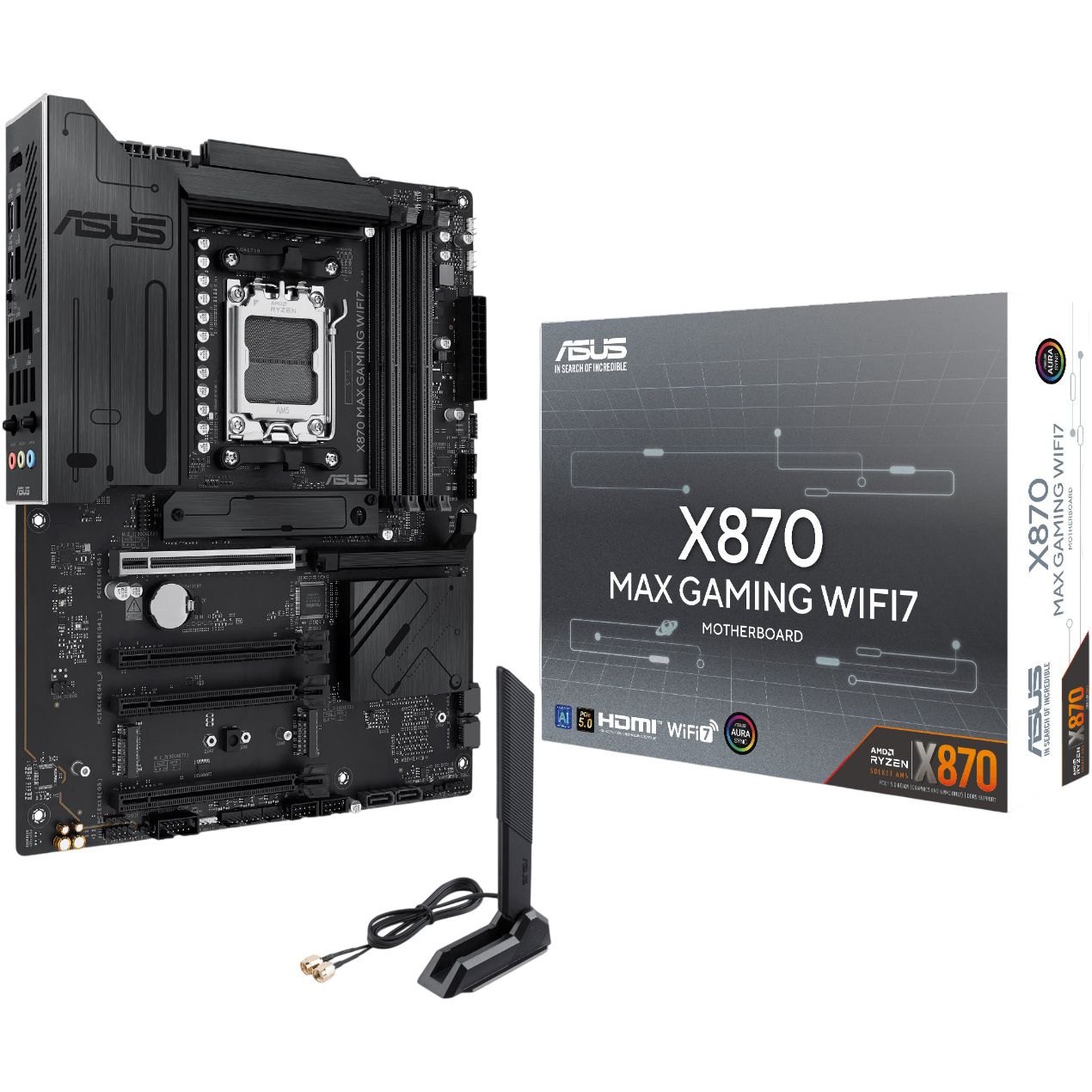

Материнская плата Asus X870 Max Gaming WiFi7 (90MB1LY0-M0EAY0)