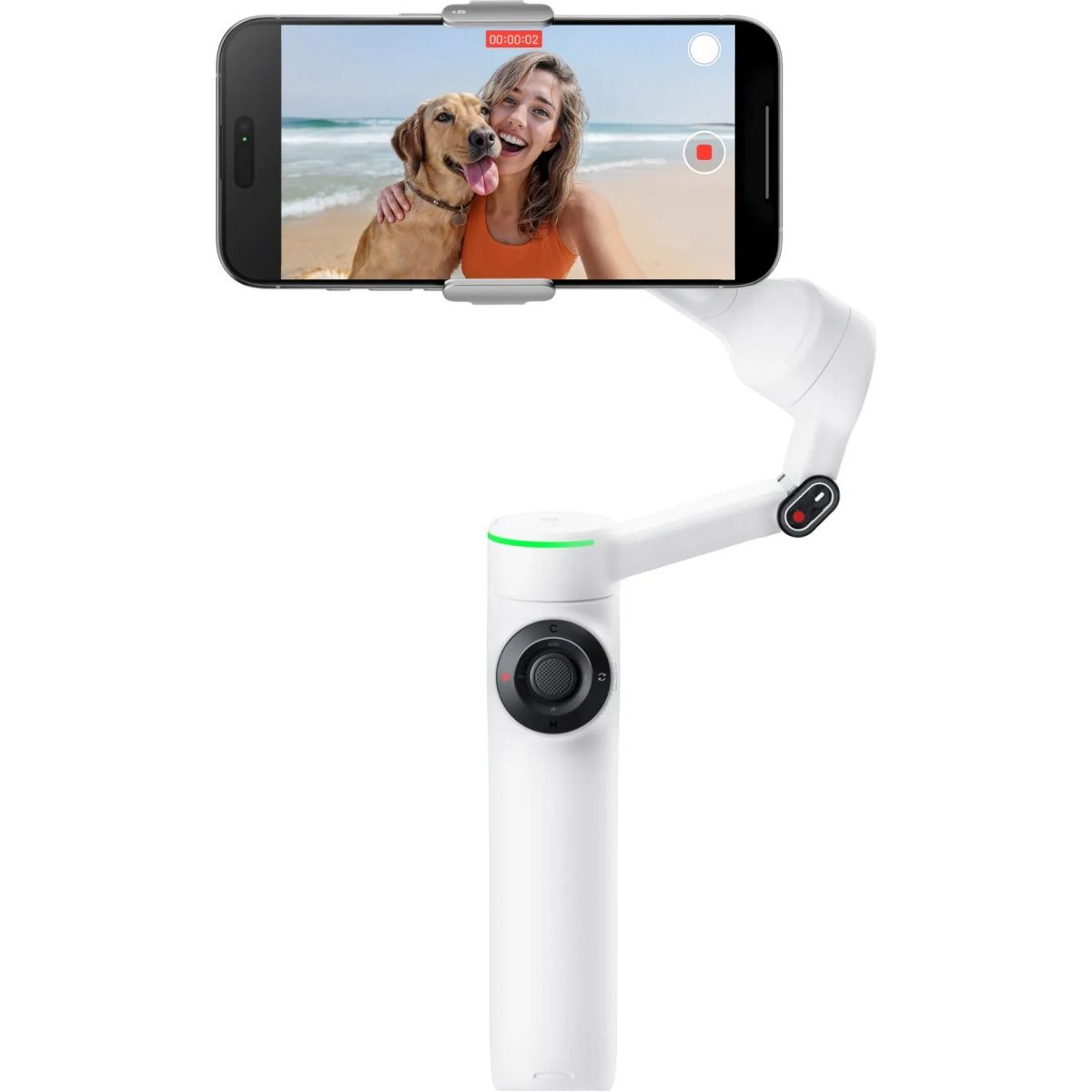 

Стабілізатор відеозйомки Insta360 Flow 2 Pro White (CINSABQB-W)