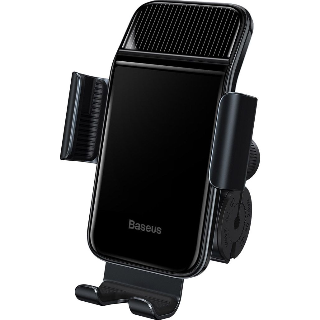 

Автодержатель с беспроводной зарядкой Baseus Smart Solar Power Wireless Cycling Electric Holder Black (SUZG010001)