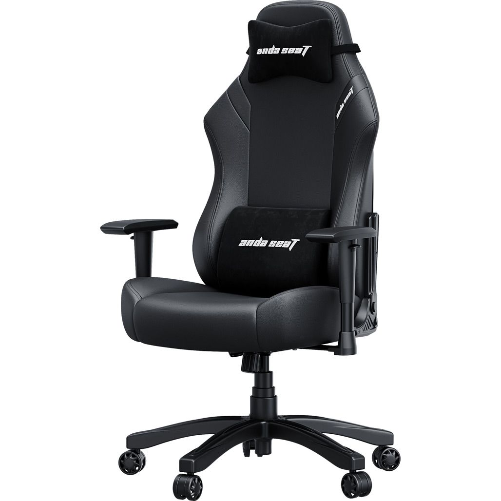 Геймерське крісло Anda Seat Luna L Leather Black (AD18-44-B-PV/C)