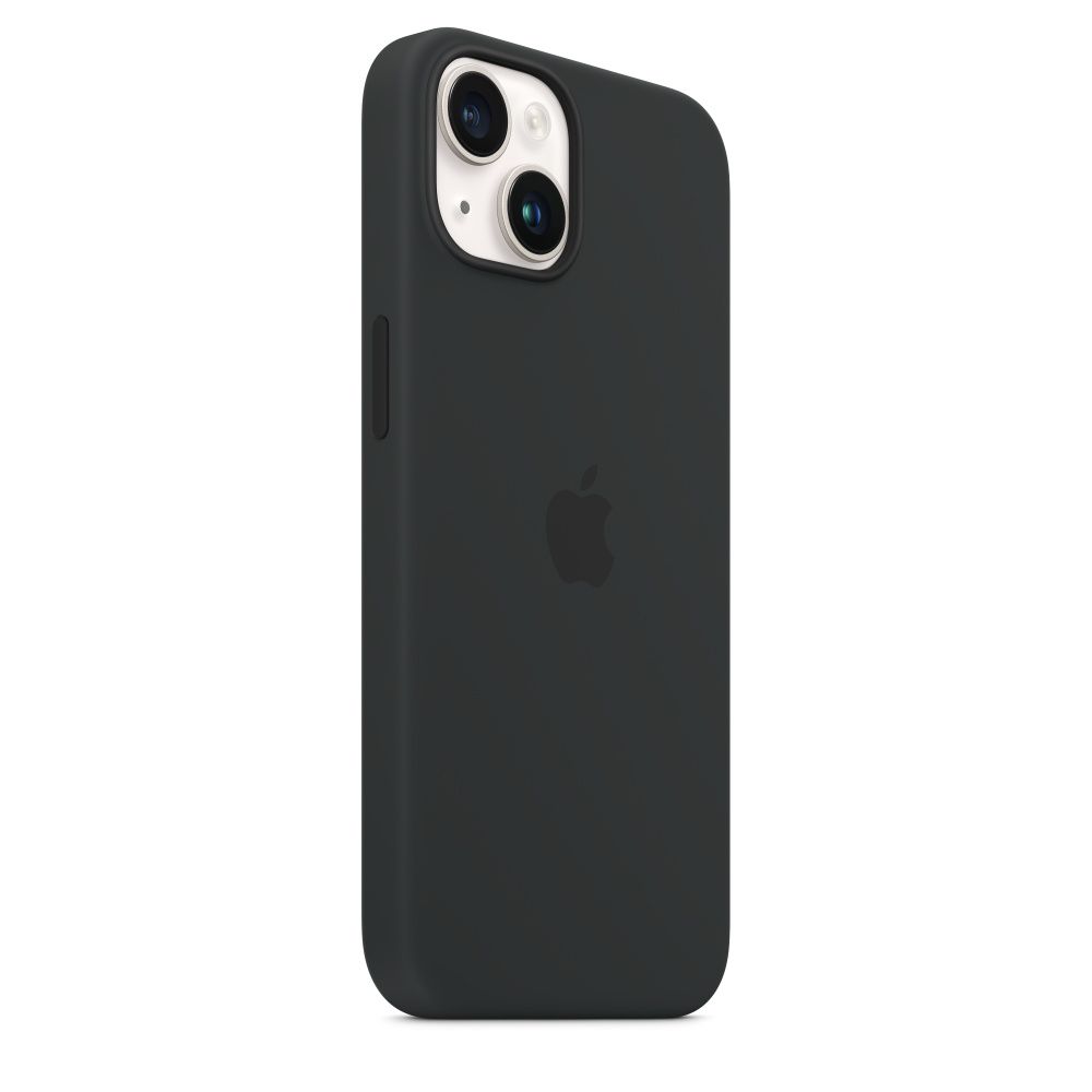 Чохол Silicone Case з MagSafe для Apple iPhone 14 (Midnight) ААА
