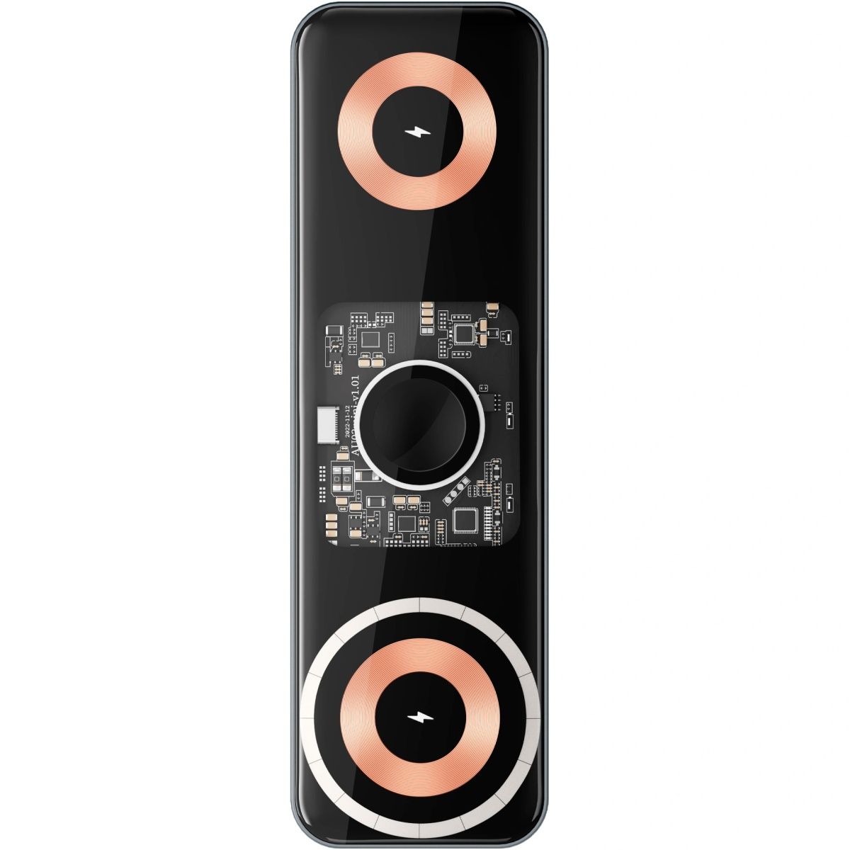 

Бездротовий зарядний пристрій WiWU Wi-W010 Matrix Wireless Charger 3in1 15W with MagSafe Black Вітрина