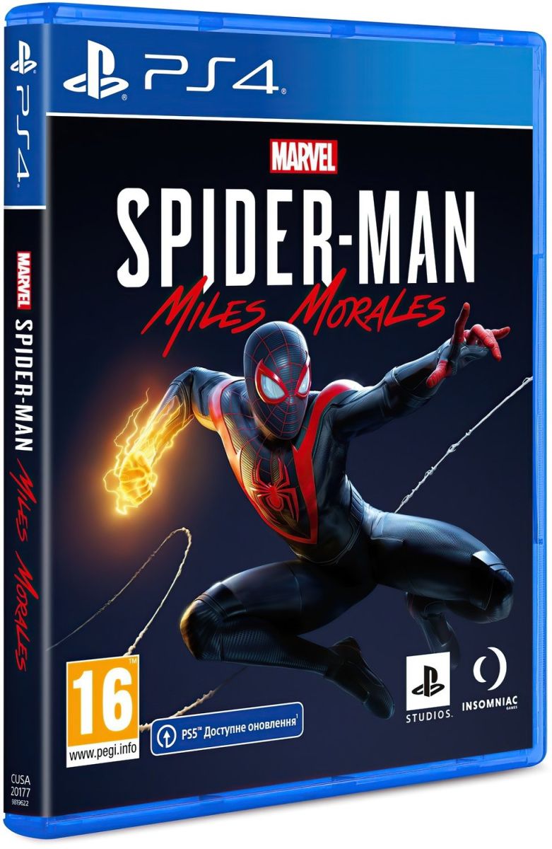 Гра Marvel Spider-Man Miles Morales для PS4 русская версия (9819622)