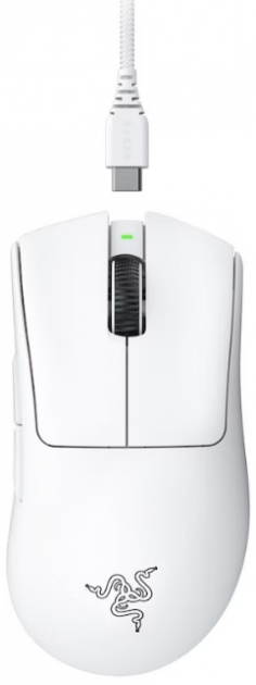 Мышь Razer DeathAdder V3 PRO Wireless (RZ01-04630200-R3G1) White [77132] 