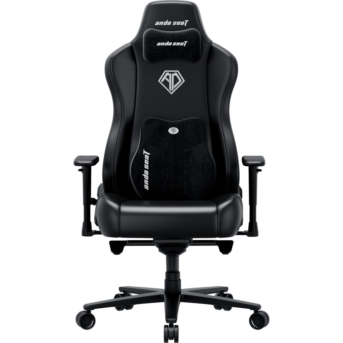 Геймерское кресло Anda Seat Novis Plus XL PVC Black (AD23YC-XL-01-B-PV-B04)
