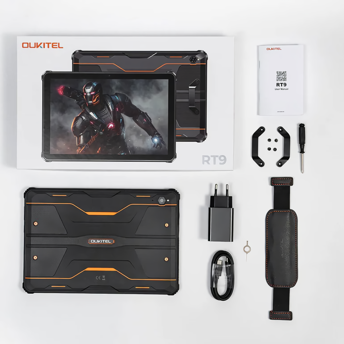 Планшет Oukitel RT9 6/256GB Black 