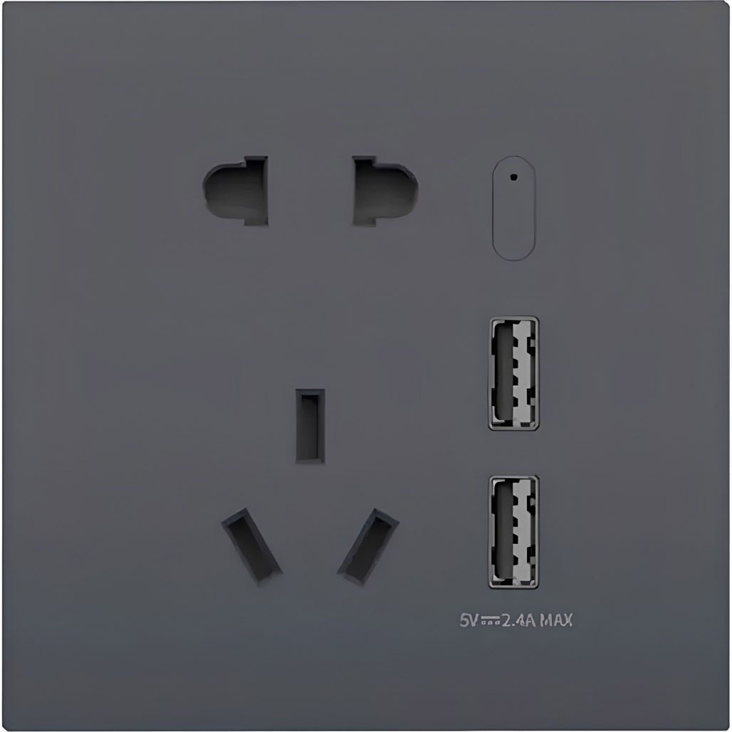 

Розумна розетка Aqara H1 Smart Socket USB Zigbee 3.0 Grey (QBCZ15LM)