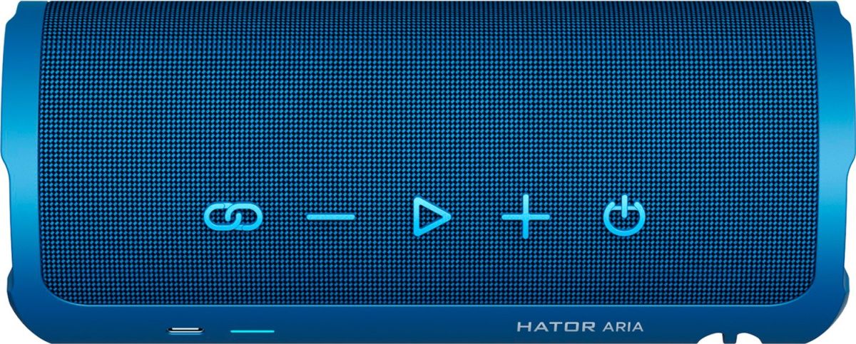 Портативная акустика Hator Aria Stormy Blue (HTA-202) [88272] 