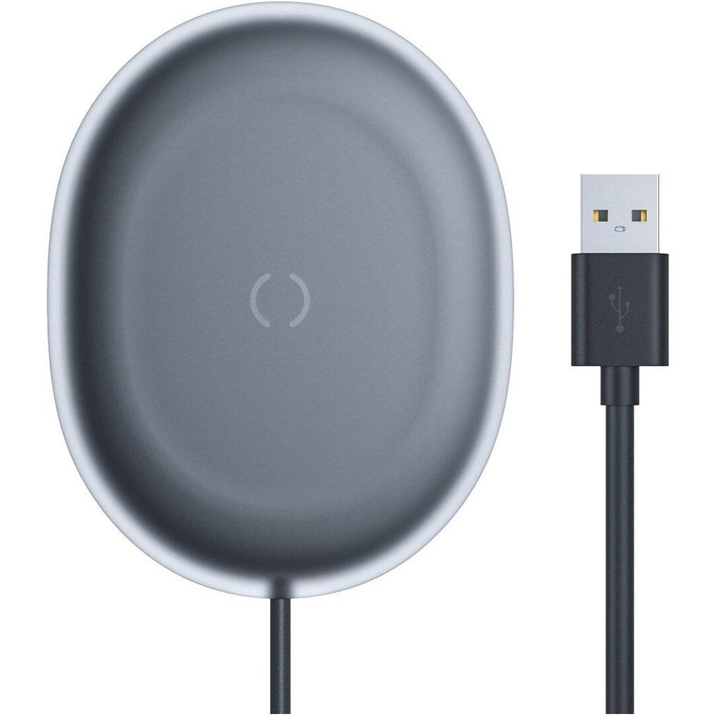 

Бездротовий зарядний пристрій Baseus Jelly 15W Black (WXGD-01)