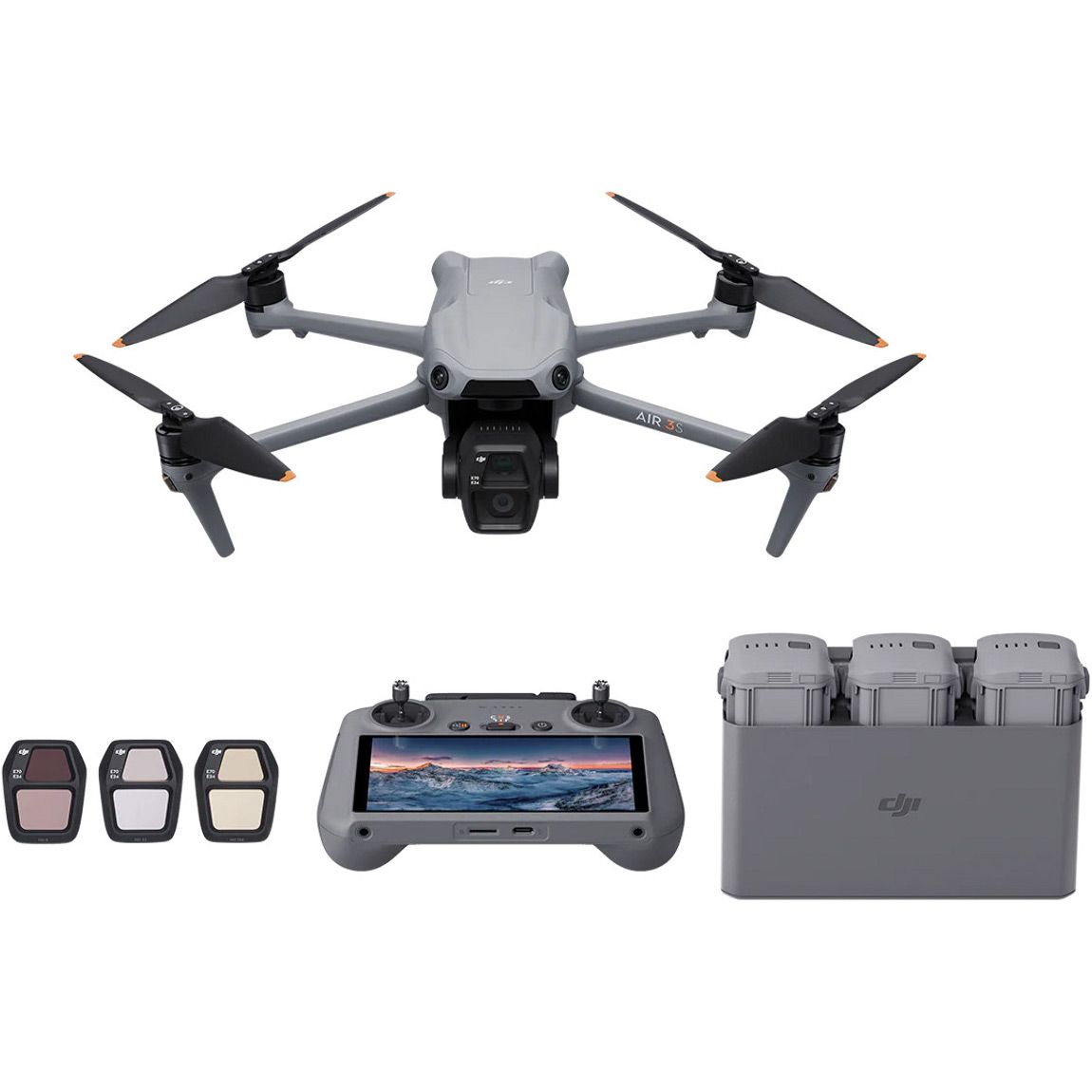 

Квадрокоптер DJI Air 3S Fly More Combo with RC-2 (CP.MA.00000816.01)