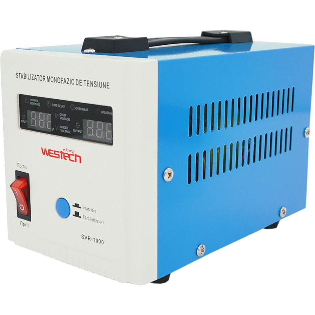 

Стабилизатор напряжения Westech SVR-1000VA/750W (WS-SVR-1000)