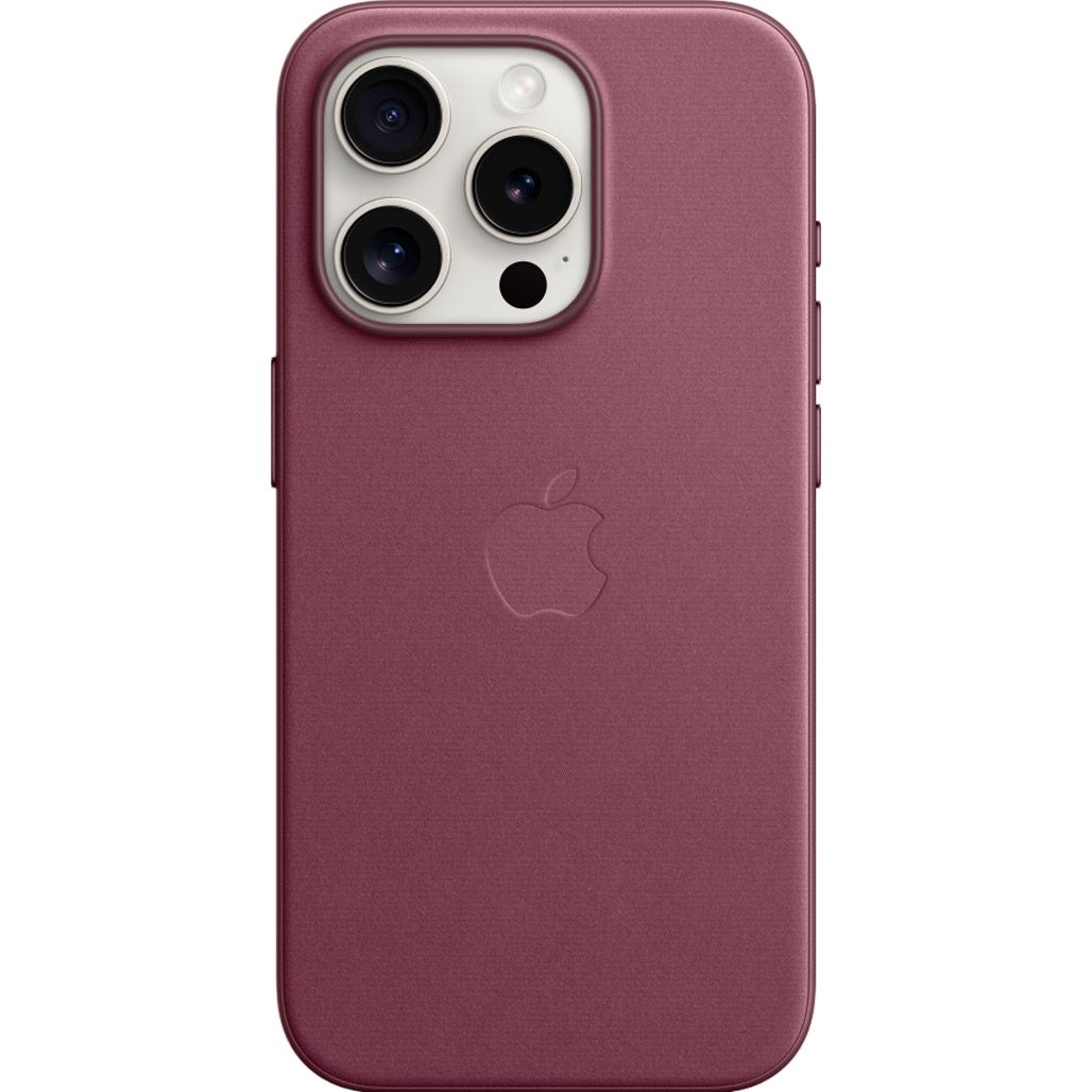 

Чехол Apple FineWoven Case with MagSafe для iPhone 15 Pro Mulberry (MT4L3ZM/A)