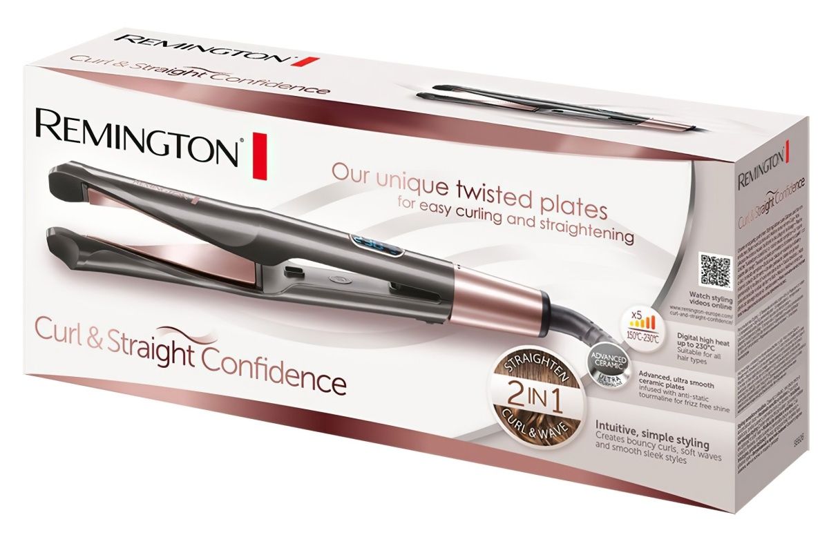 Плойка для волос Remington Curl & Straight Confidence (S6606) [68644] 