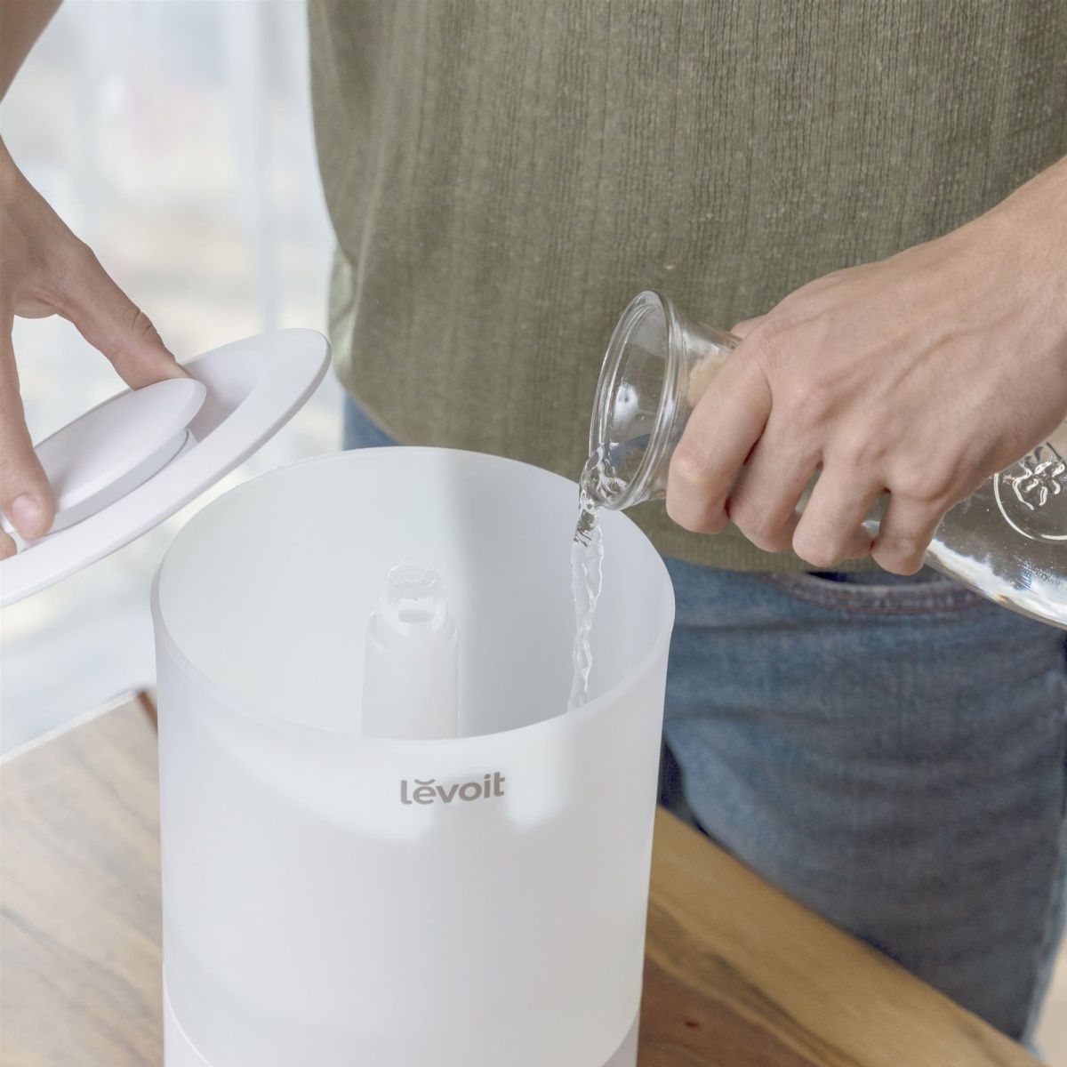 Зволожувач повітря Levoit Dual 150 Ultrasonic Cool Mist LUH-D302-WEU (HEAPHULVNEU0052)