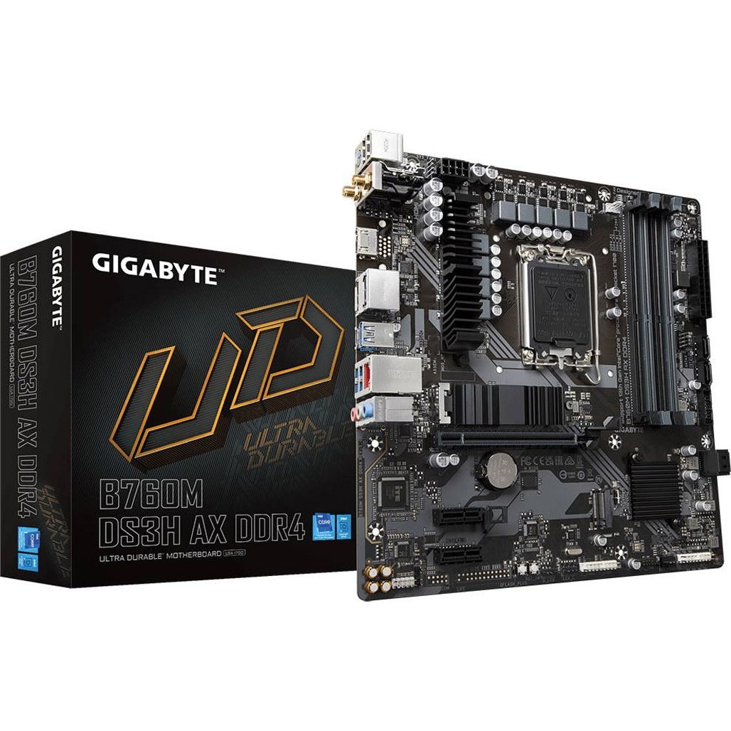 

Материнська плата Gigabyte B760M DS3H AX DDR4