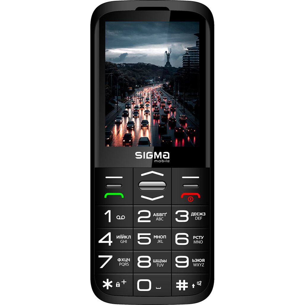 

Мобільний телефон Sigma mobile Comfort 50 Grace Black UA-UCRF