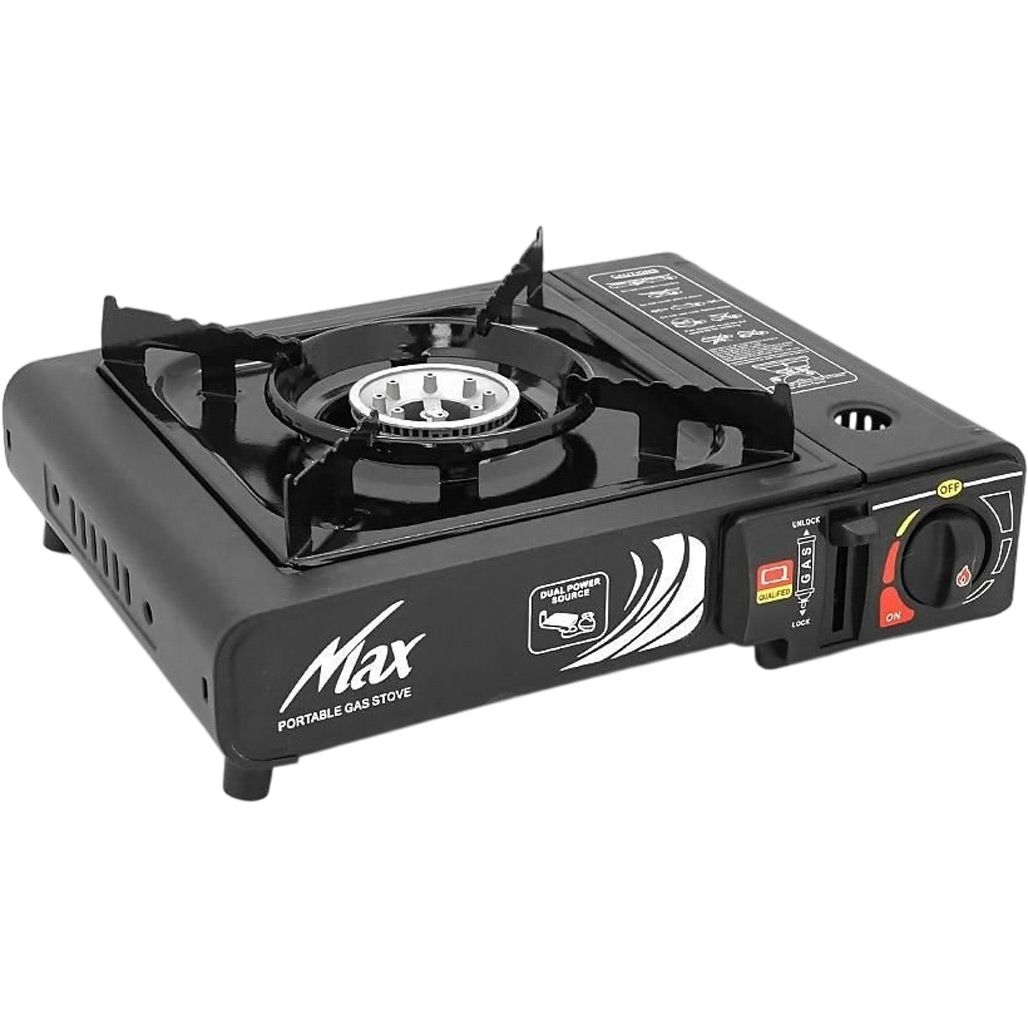 

Портативна газова плита Voltronic MAX-664 під газові балони бутан і пропан-бутан (MAX-66)