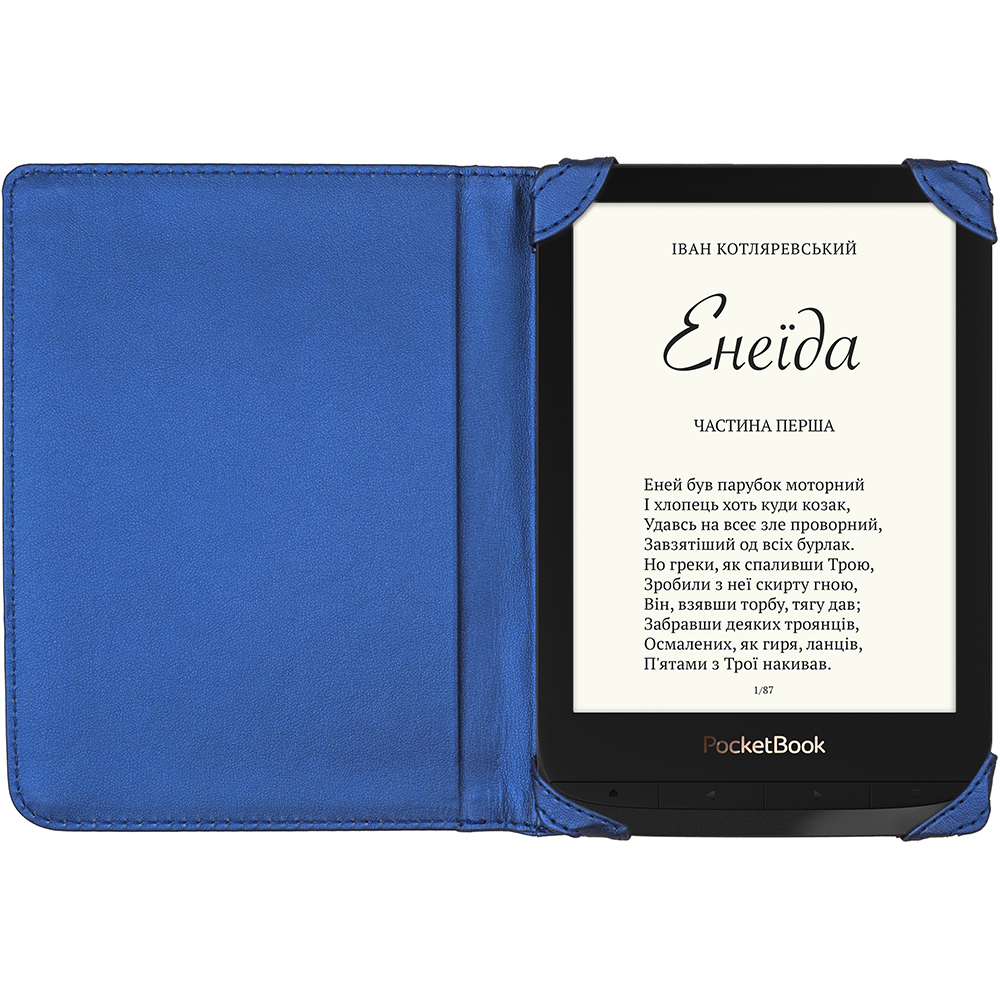 

Чехол-книжка PocketBook 616/628/632/633 Blue Metal (VLPB-TB627MBLU1) [56356]
