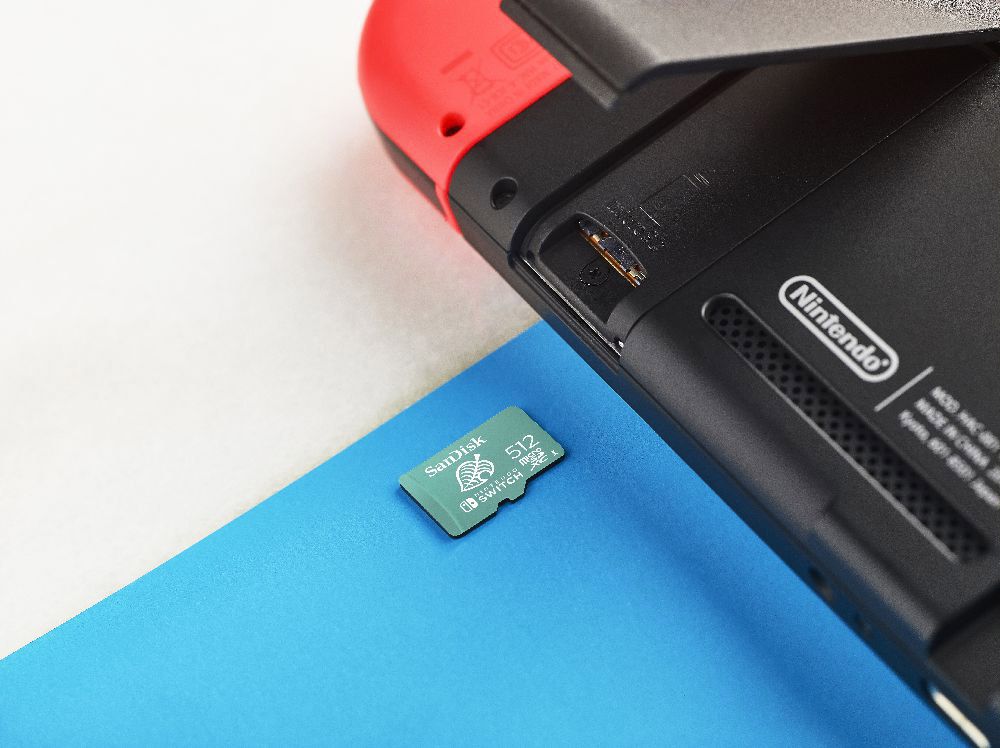 Карта пам`яті SanDisk microSDXC 512 GB A1 UHS-I Ultra for Nintendo Switch (SDSQXAO-512G-GNCZN)
