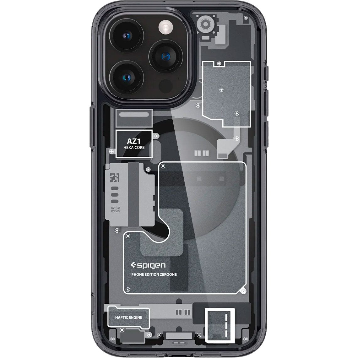 Чохол Spigen Ultra Hybrid Zero One with MagSafe для Apple iPhone 15 Pro Black (ACS06721)