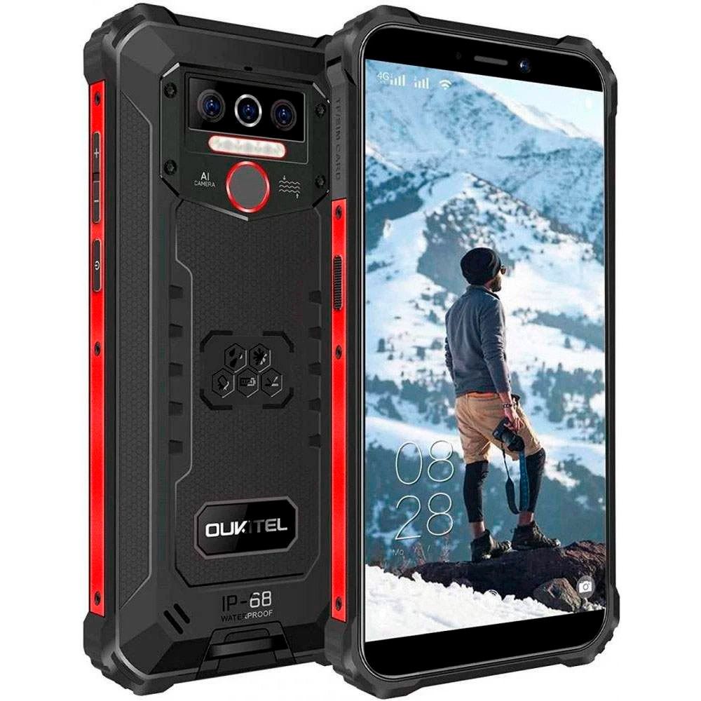 Смартфон Oukitel WP5 Pro 4/64GB Black/Red