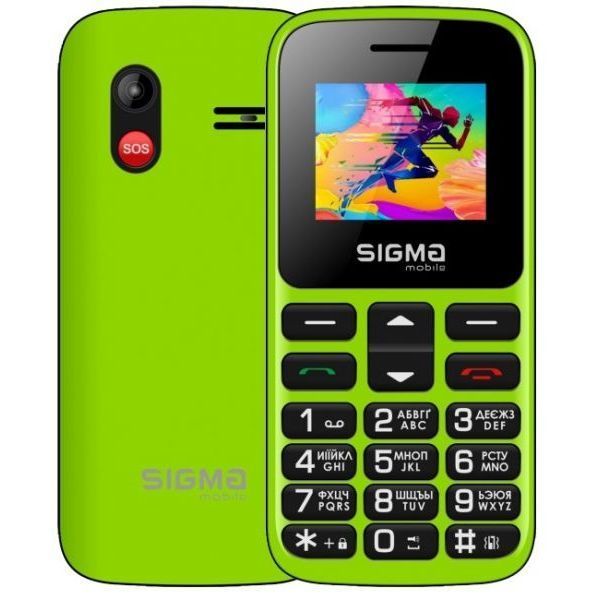 Мобильный телефон Sigma mobile Comfort 50 HIT2020 (Green) UA-UCRF [50334] 
