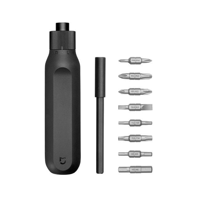 

Отвертка с трещеткой и набором бит Xiaomi MiJia Ratchet Screwdriver 16 in 1 (MJJLLSD002QW) Black