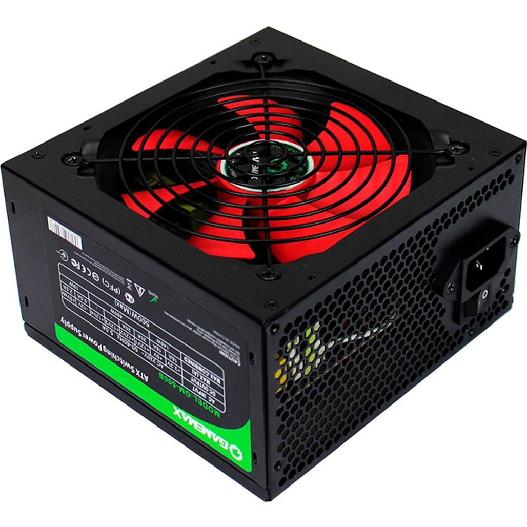 

Блок питания GameMax 500W (GM-500B)