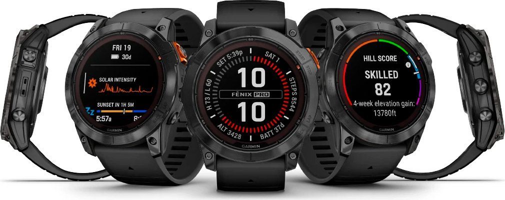Смарт-часы Garmin Fenix 7X Pro Solar Slate Gray with Black Band (010-02778-00/01) [86522] 