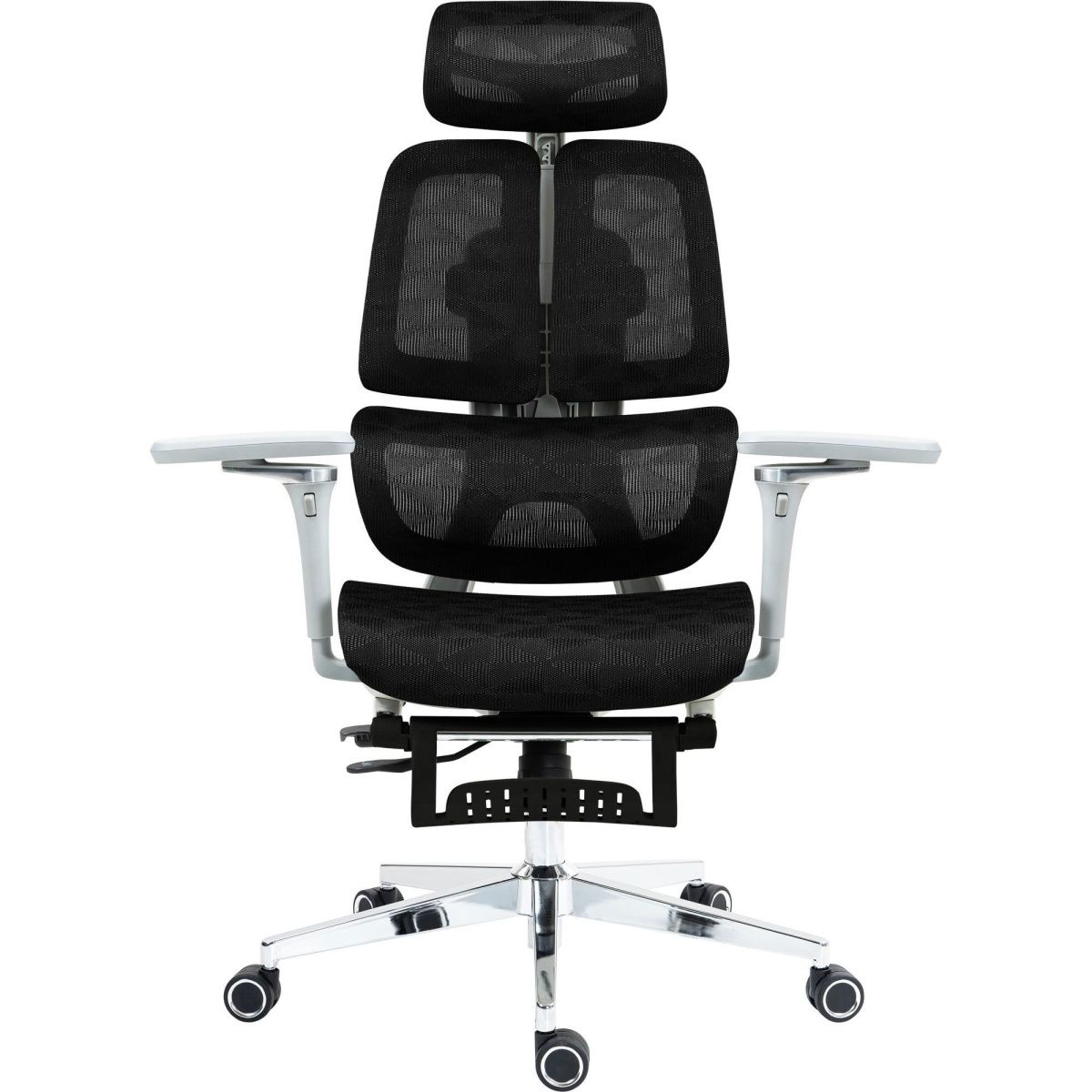 Офісне крісло GT Racer B-2450 White/Black