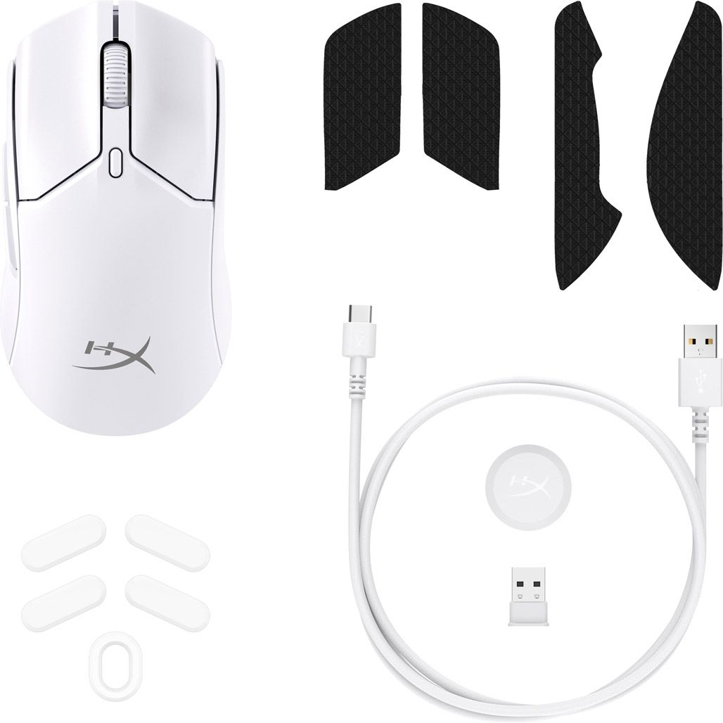 Миша HyperX Pulsefire Haste 2 Mini Wireless White (7D389AA) 