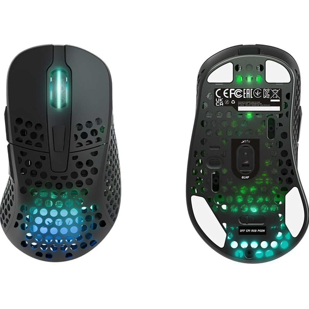 Миша Xtrfy M4 RGB Black (M4W-RGB-BLACK)