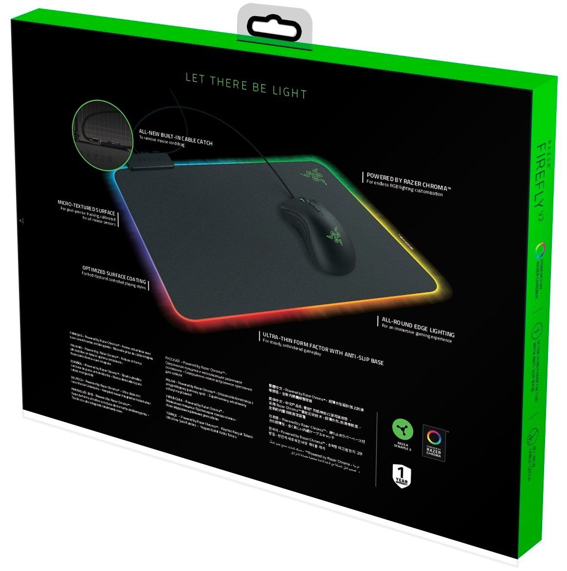 Килимок для миші Razer Firefly V2 (RZ02-03020100-R3M1)
