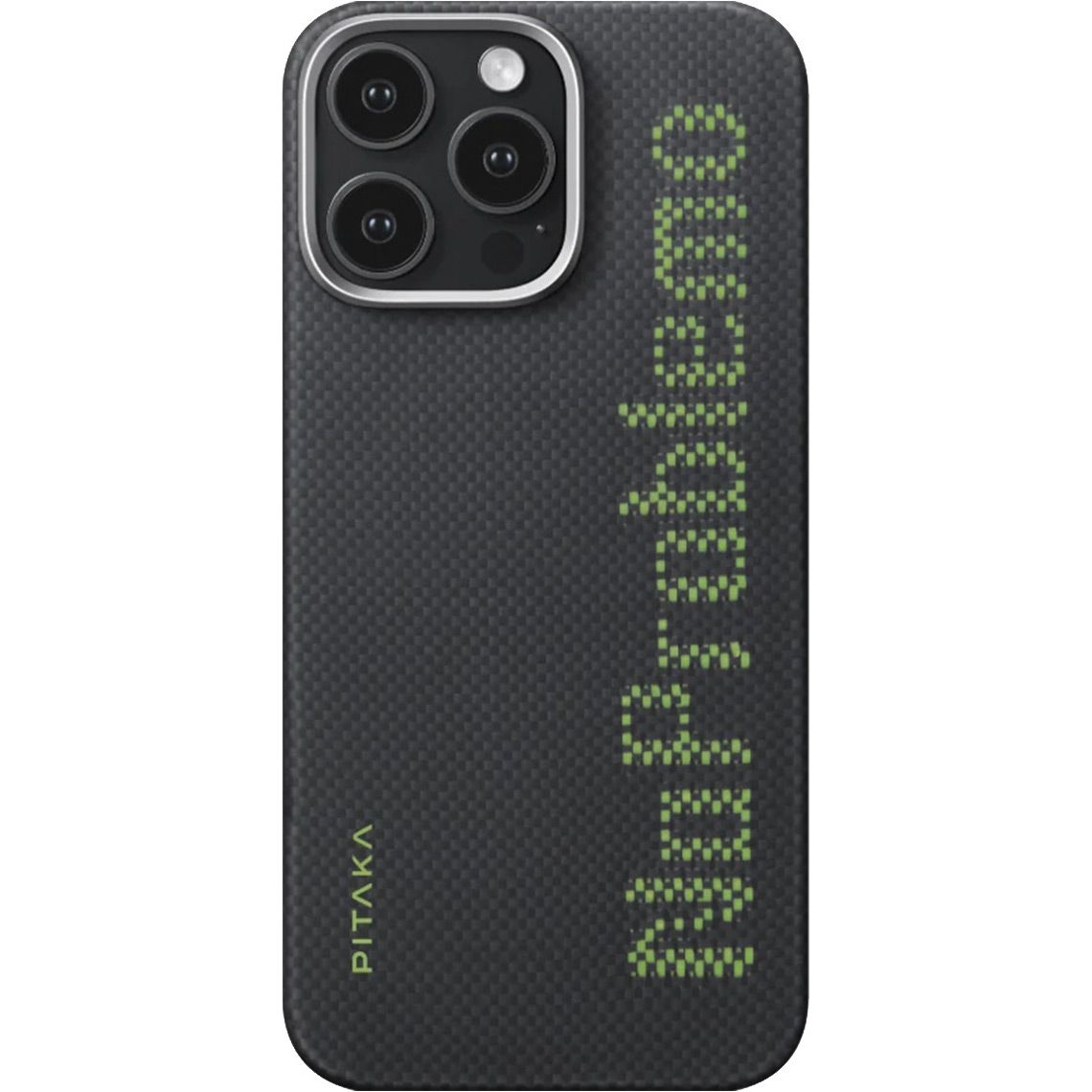 

Чехол Pitaka MagEZ Tactile Woven Aries для Apple iPhone 16 Pro NoProblemo (KI1601NO)
