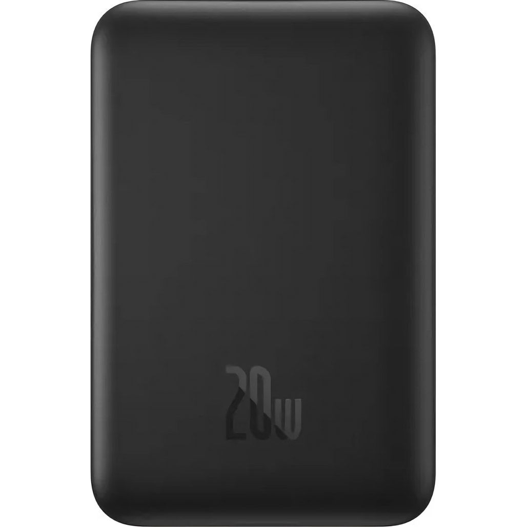 

Внешний аккумулятор Baseus Magnetic Mini Wireless Fast Charge Power Bank 10000mAh 20W Black (PPCX030001)