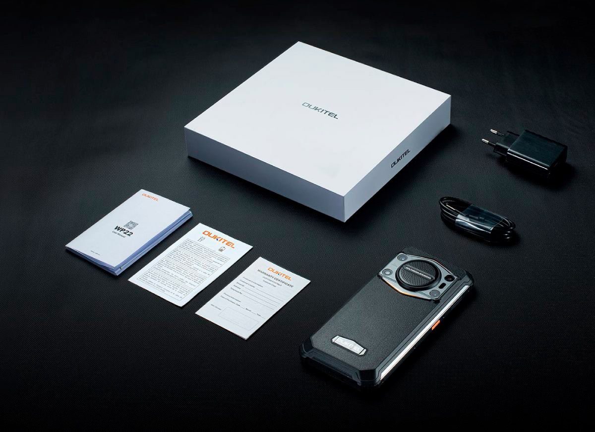 Смартфон Oukitel WP22 8/256GB Black 