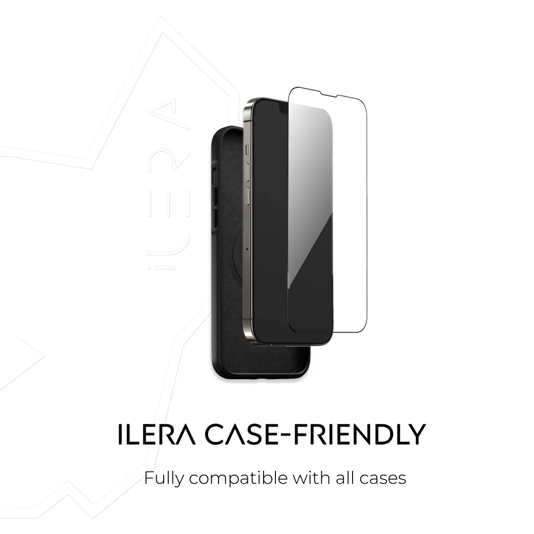 Захисне скло iLera DeLuxe Frosted Glass для Apple iPhone 14 Pro (ILFRDL14PR)