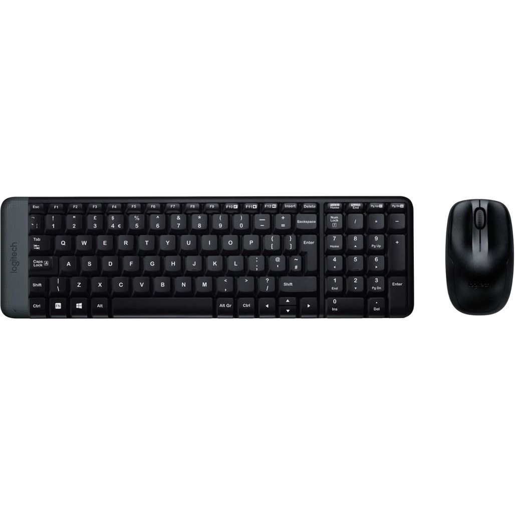 

Комплект (клавіатура + миша) Logitech MK220 Wireless Combo Black (920-003169/920-003168)