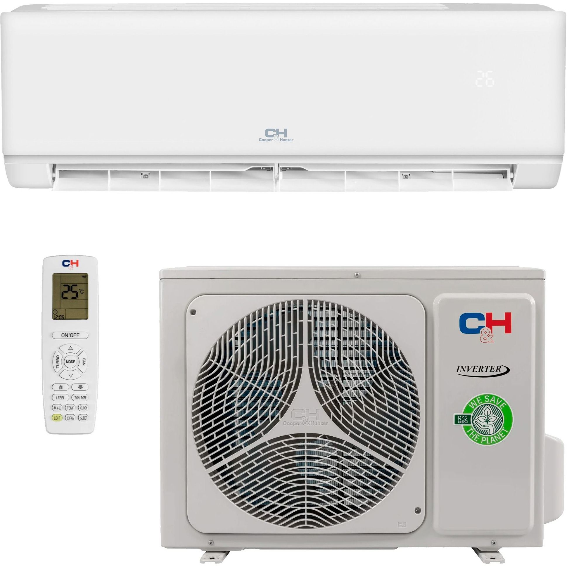 

Сплит-система Cooper&Hunter Vital Plus CH-S24FTXF6