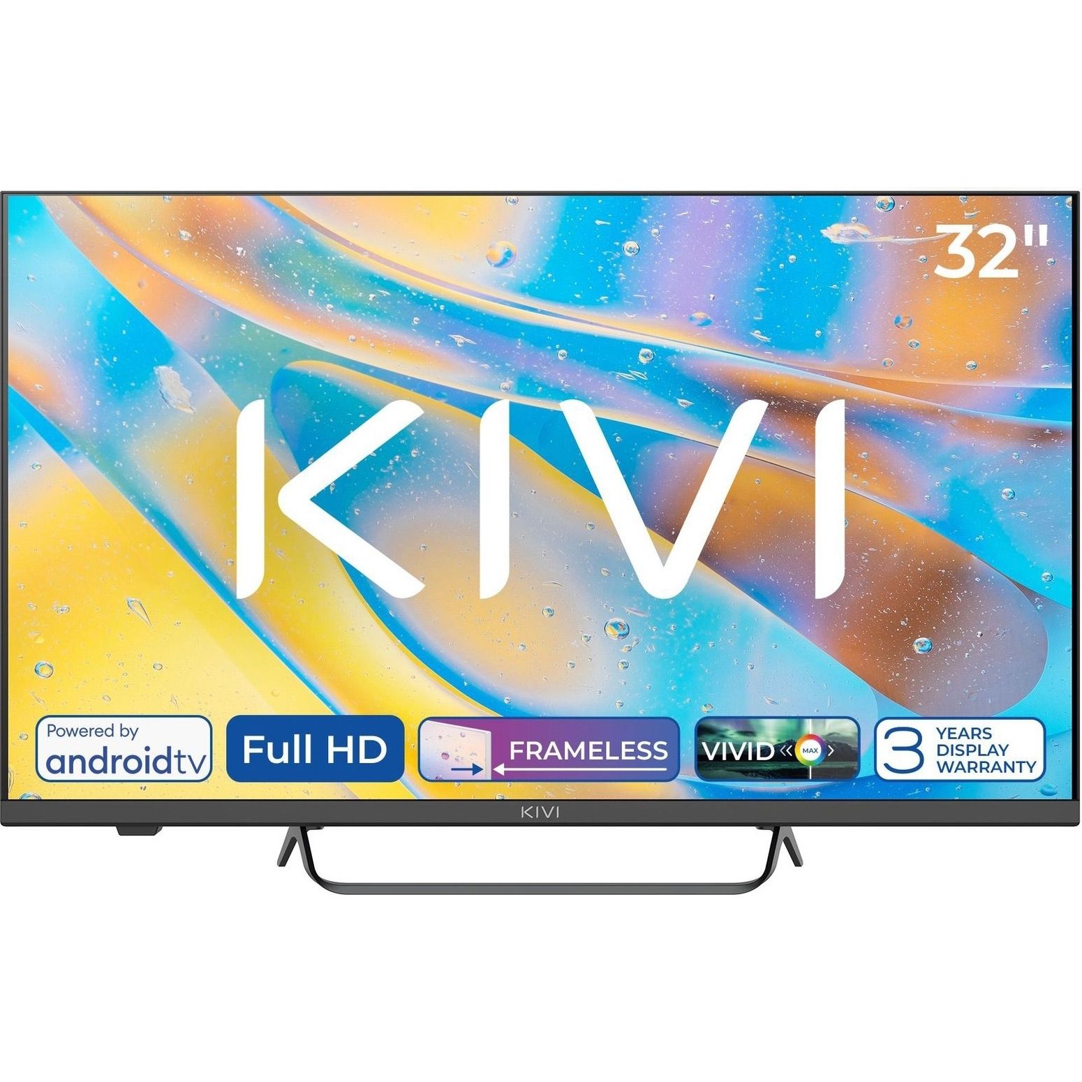 

Телевизор Kivi F760Q 32'' LCD Full HD (32F760QB)
