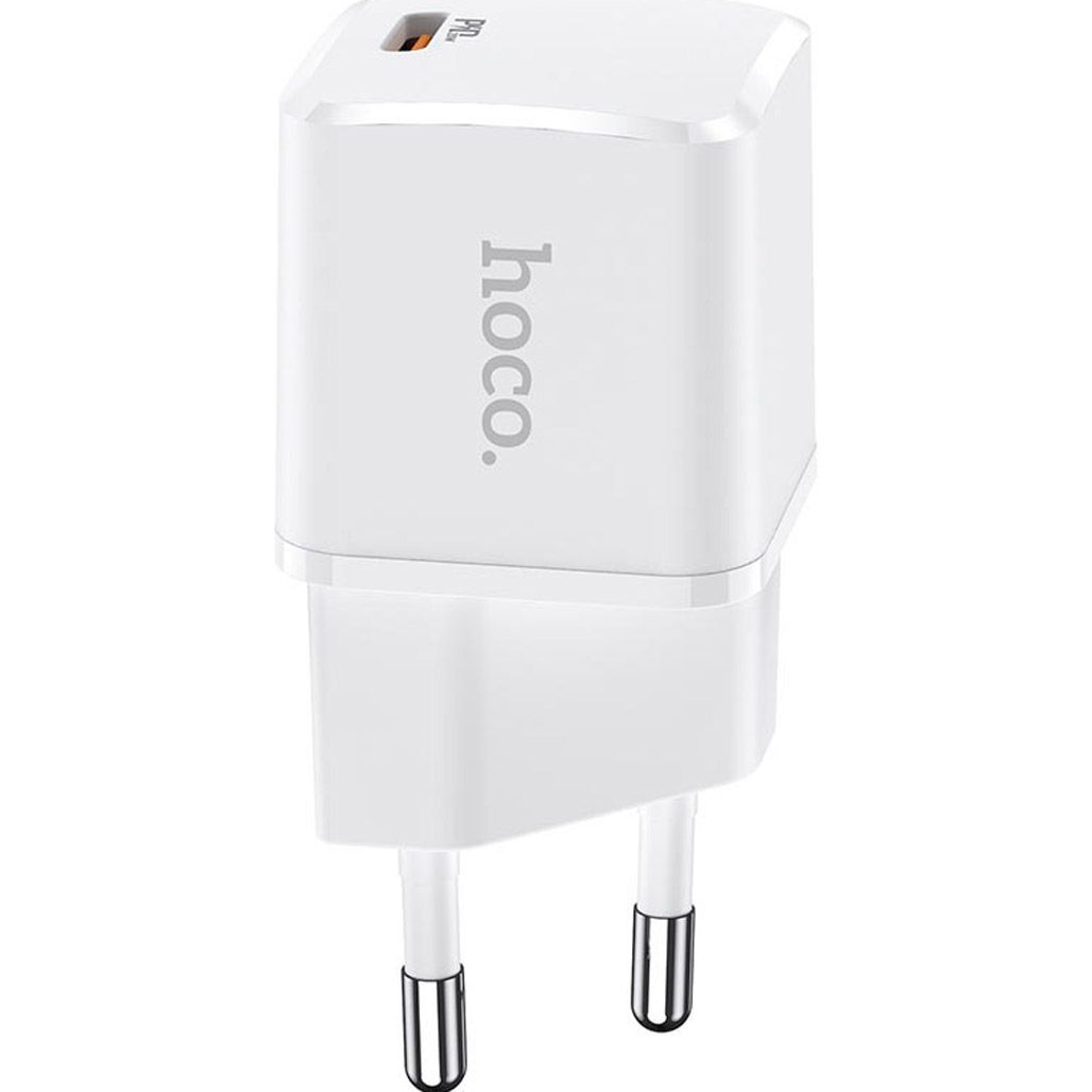 

Мережевий зарядний пристрій Hoco N10 1-Type-C White