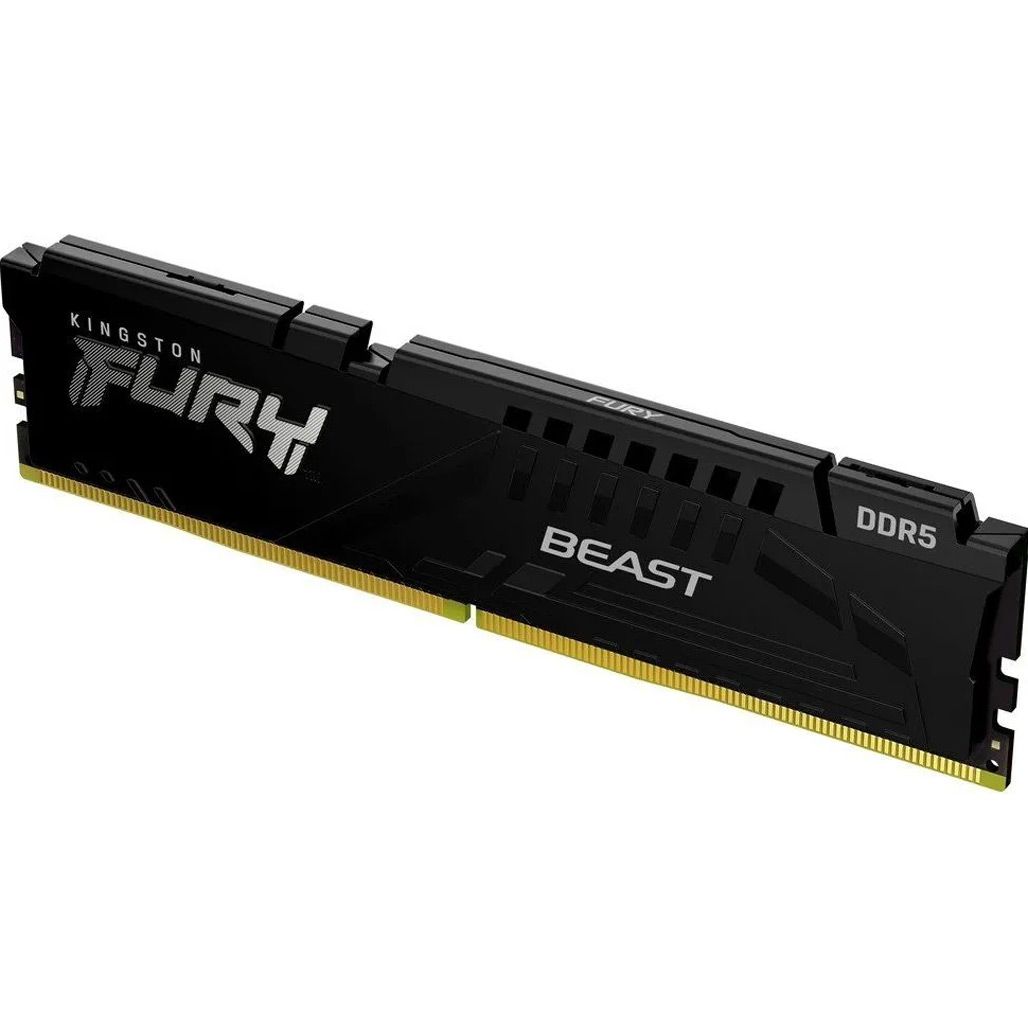 

Модуль памяти DDR5 Kingston FURY Beast 32GB 6000MHz Black (KF560C36BBE-32)